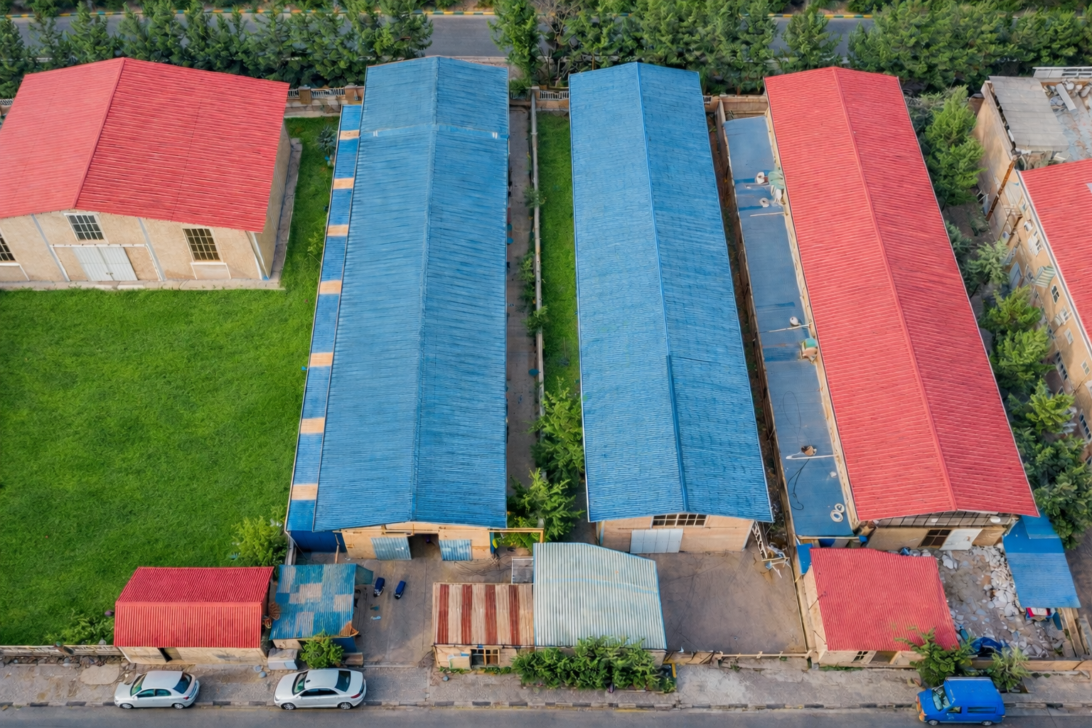 مجتمع کارخانجات کرشا - نمای بالا