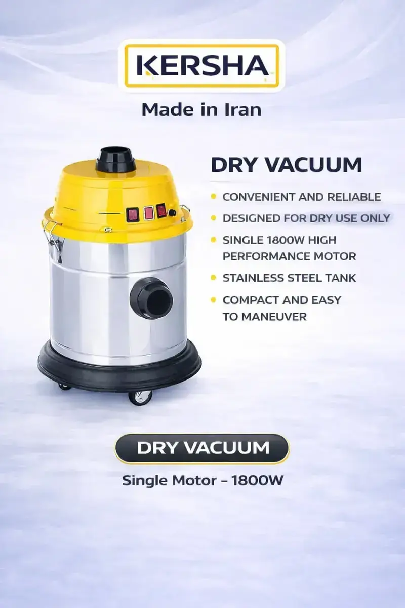 مشخصات جاروبرقی نیمه صنعتی خاک IR40L1MD